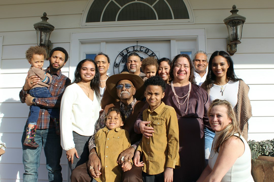 People from different generations and backgrounds gathered together